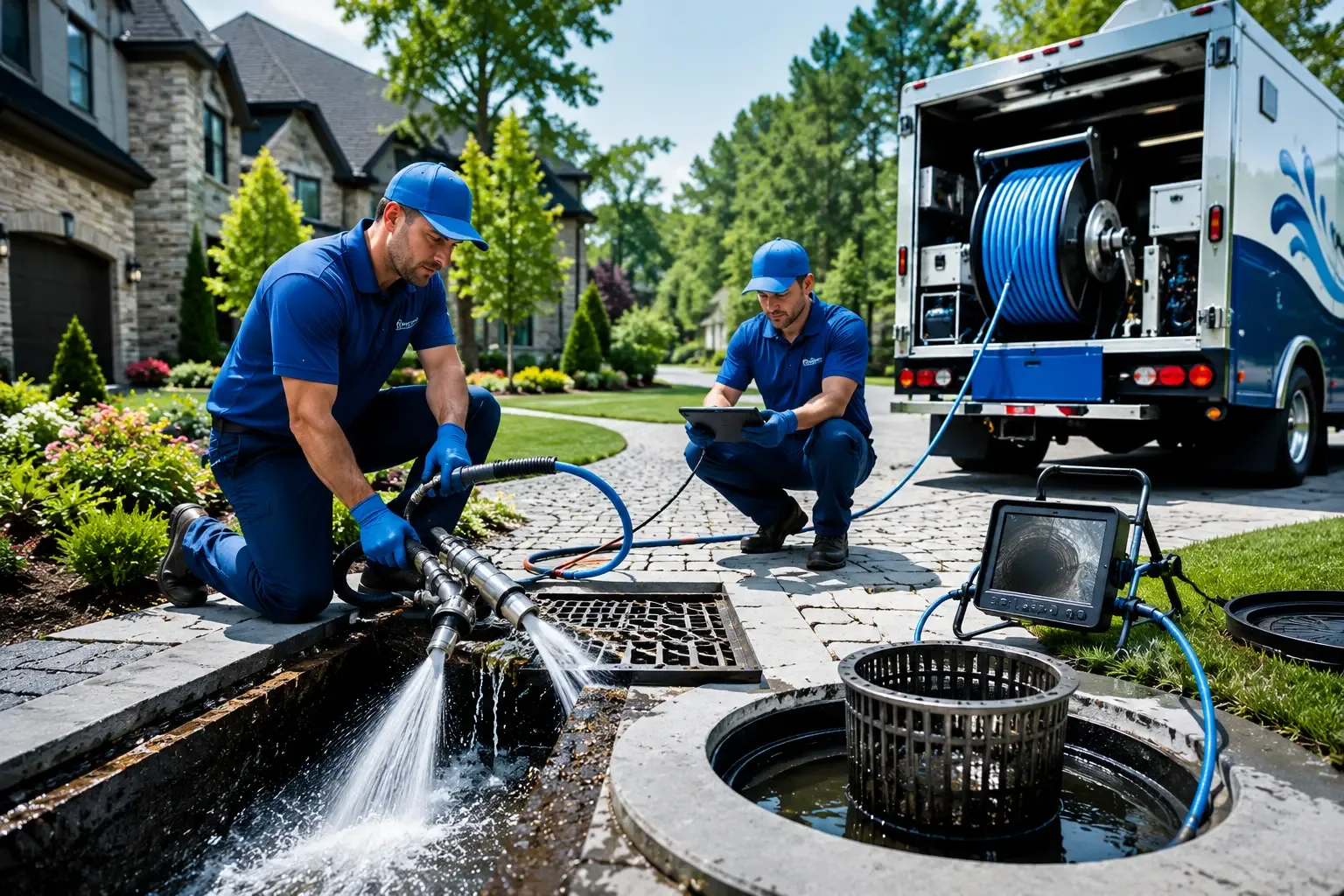 Local outdoor drain cleaning professionals in Mount Hope, KS